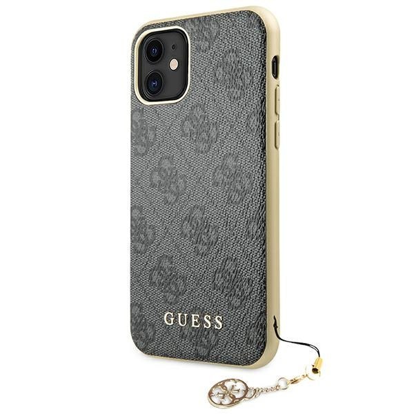 Guess GUHCN61GF4GGR iPhone 11 6,1" / Xr grey/szary hard case